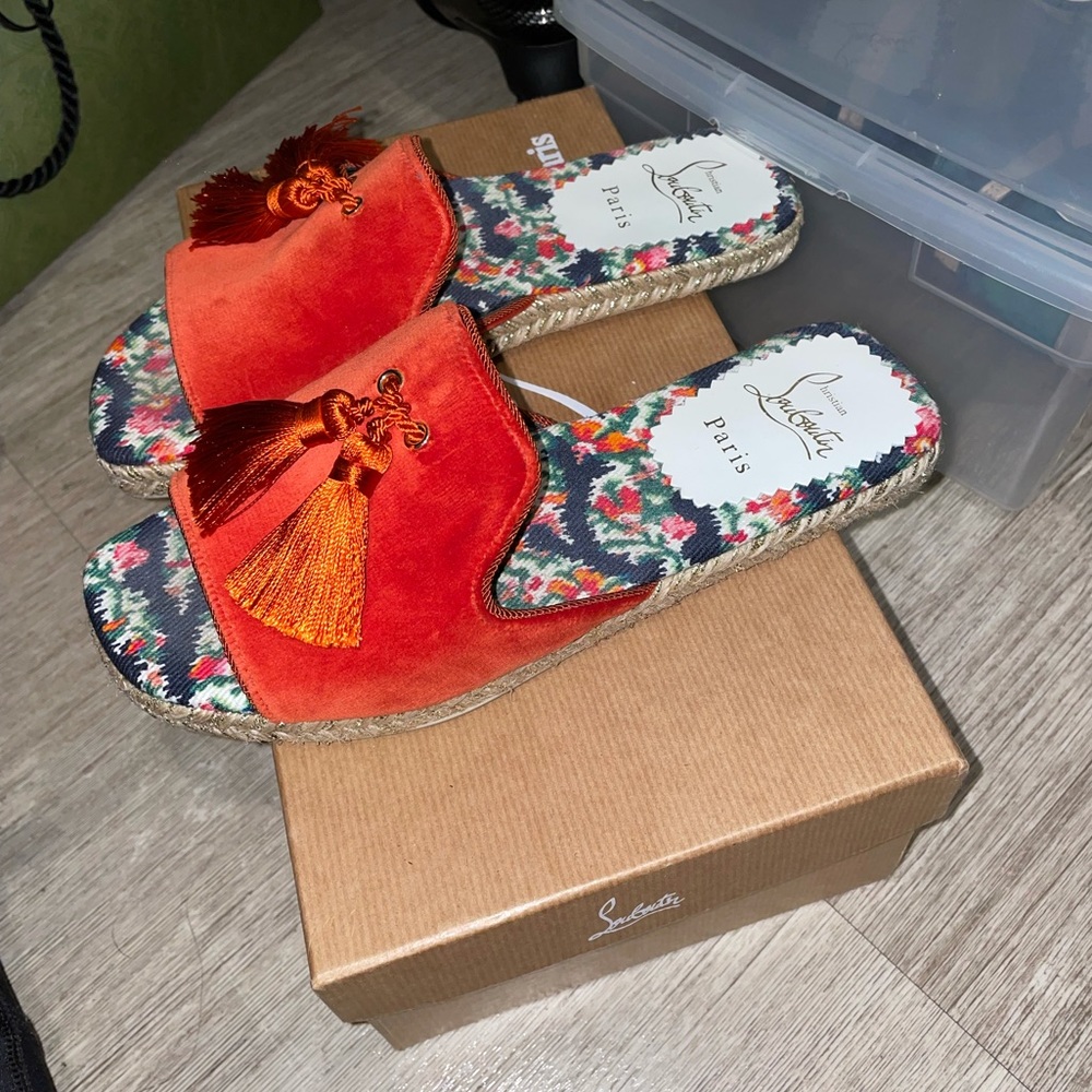 Christian Louboutin slides